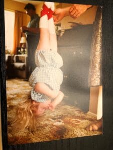 Jen daily therapy with volunteers